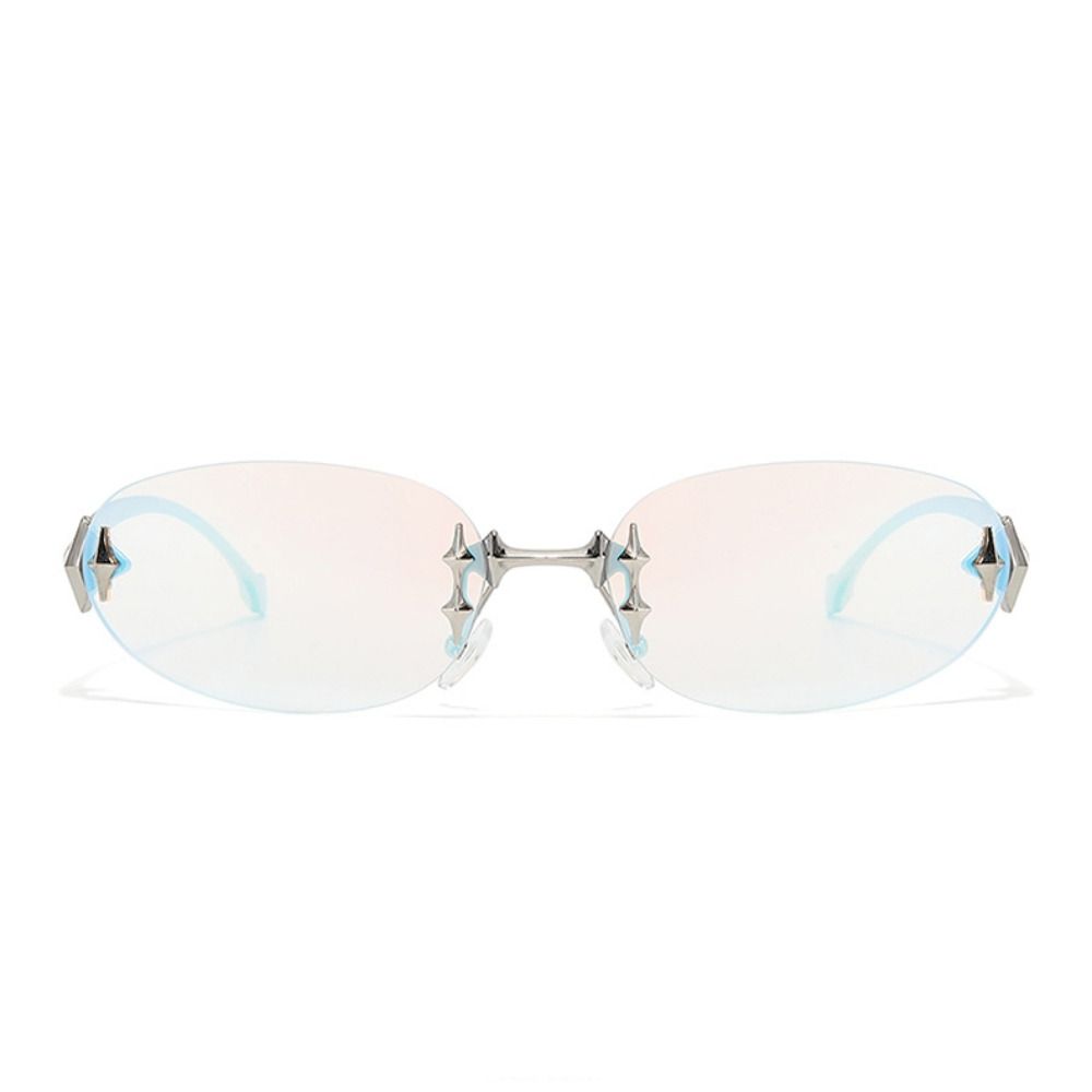 Vintage Lighting Decor - Y2K Style Frameless Sunglasses Trend UV