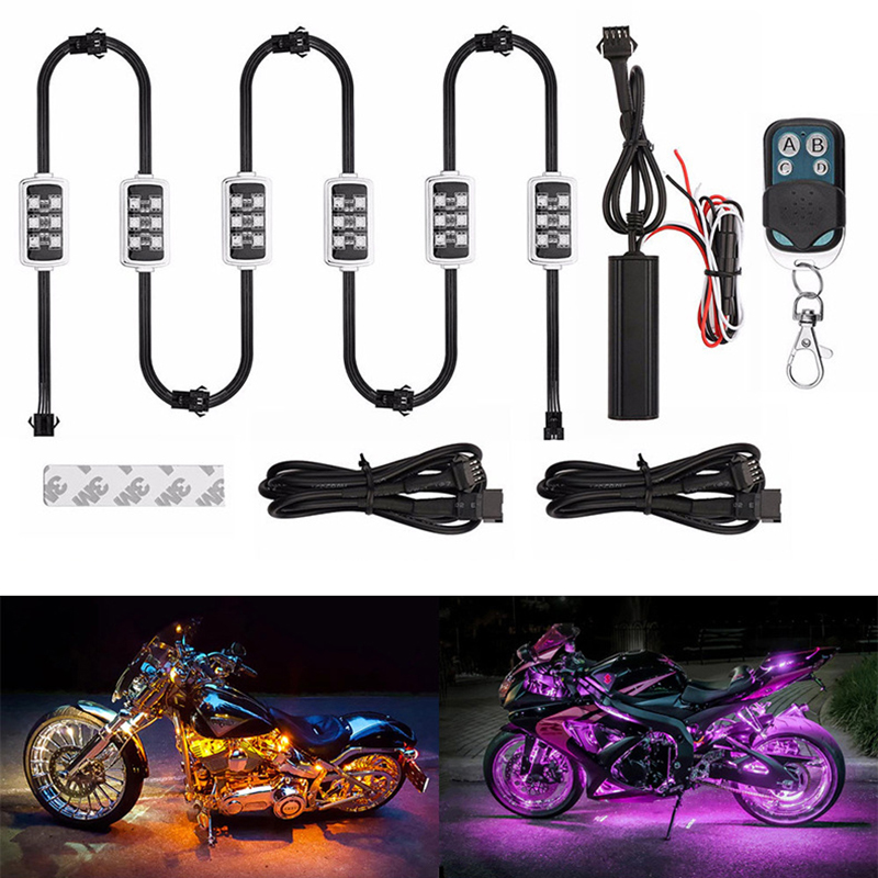 Lighting Bolt Decor - Niscarda Car Motorcycle RGB LED Smart