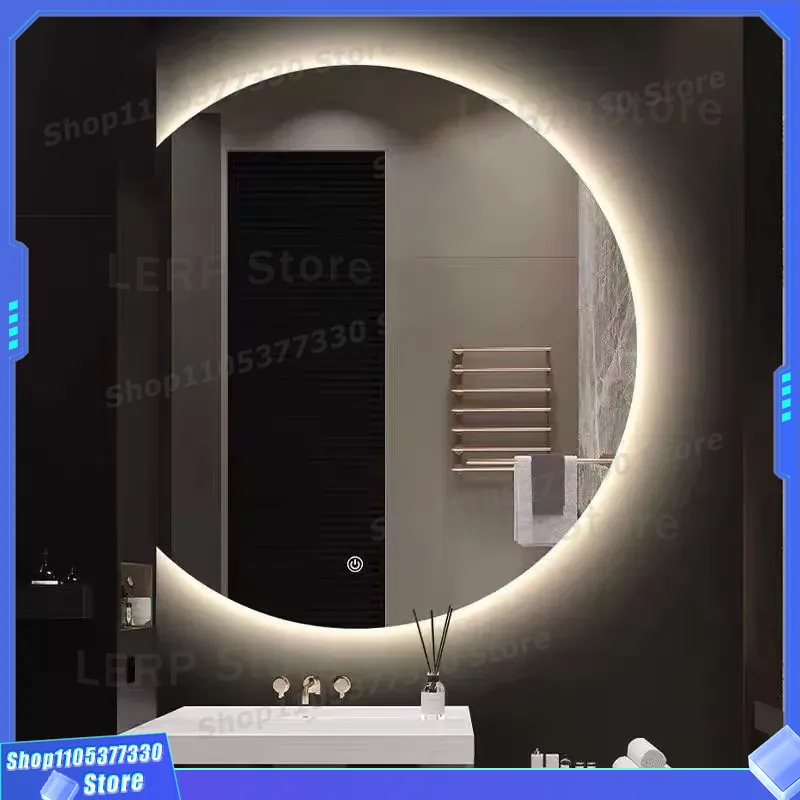 Modern LED Wall Mirror Semicir - Decor Lighting Solution review and price