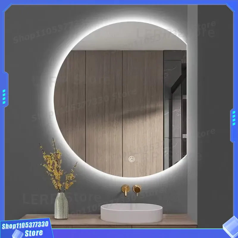 Modern LED Wall Mirror Semicir - Decor Lighting Solution review and price