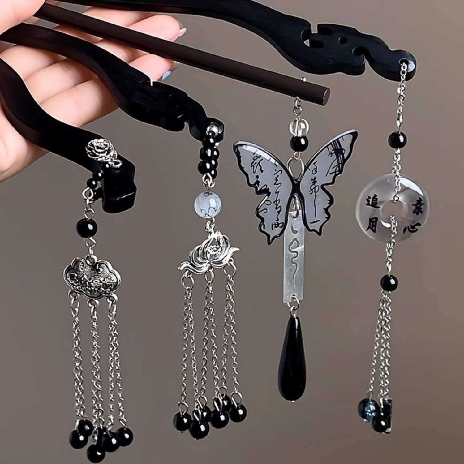 Light Luxury Wooden Tassel Hai - Vintage Lighting Decor review and price