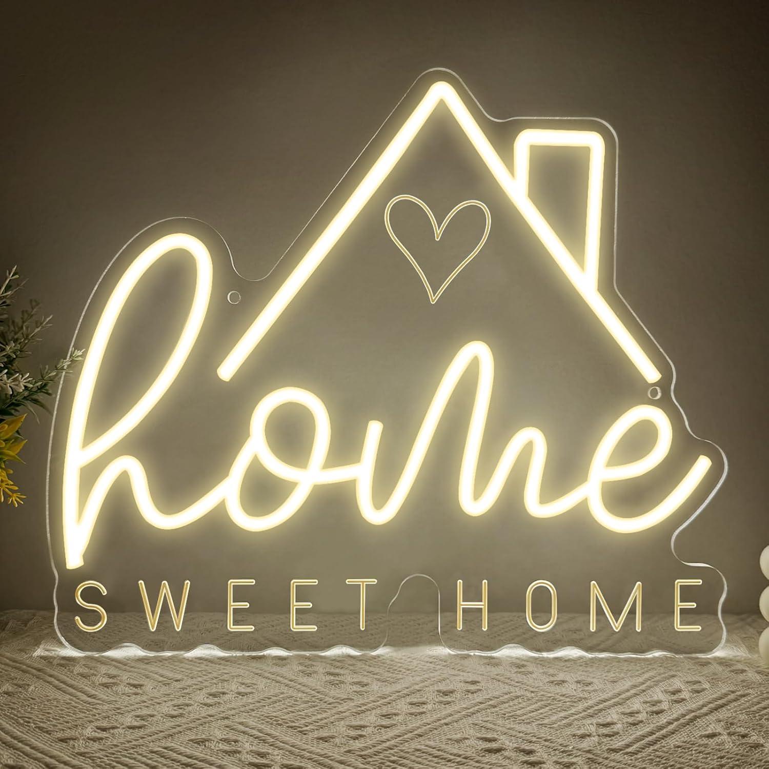 Sweet Home Neon Sign USB Dimma - Lighting Decor Home review and price