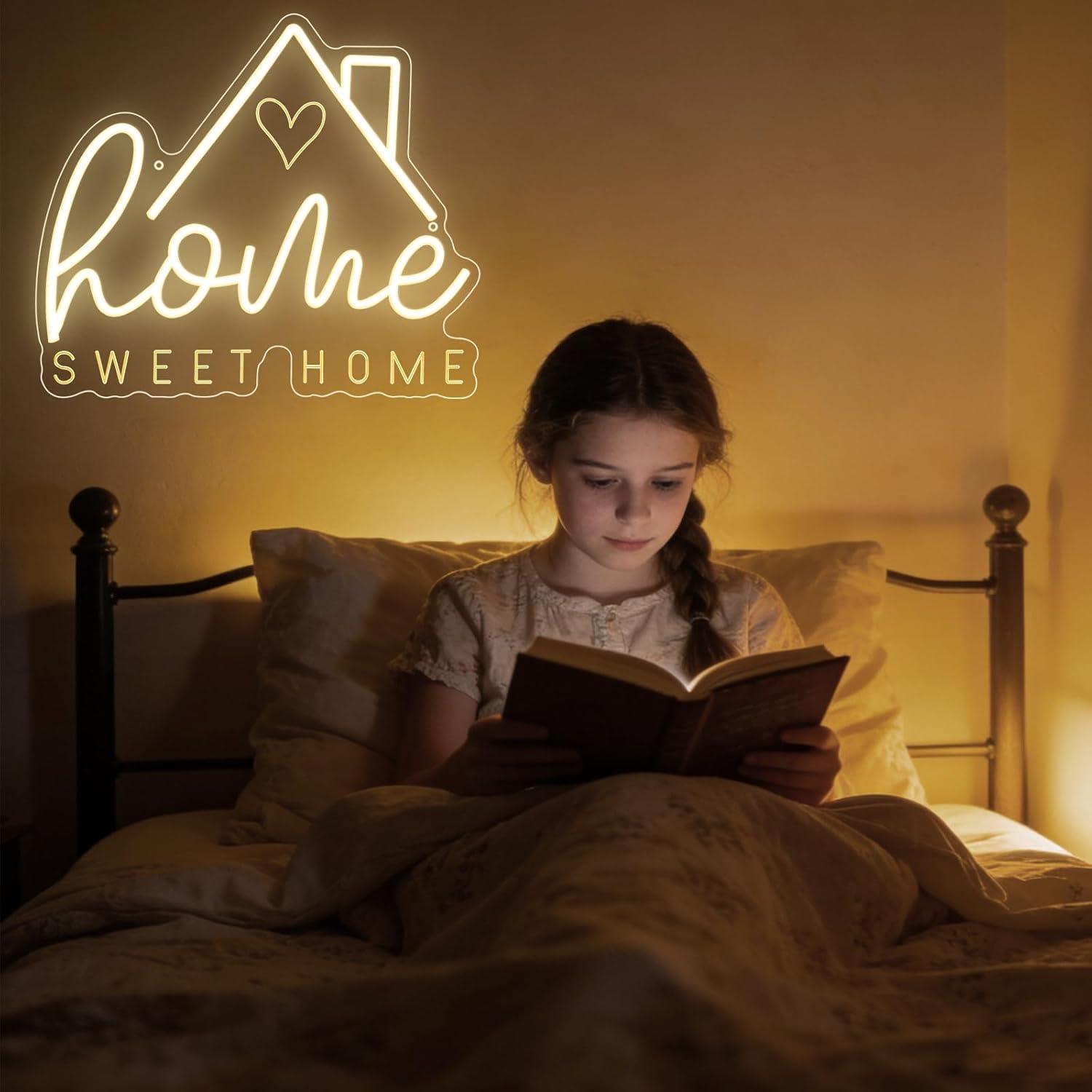 Sweet Home Neon Sign USB Dimma - Lighting Decor Home review and price