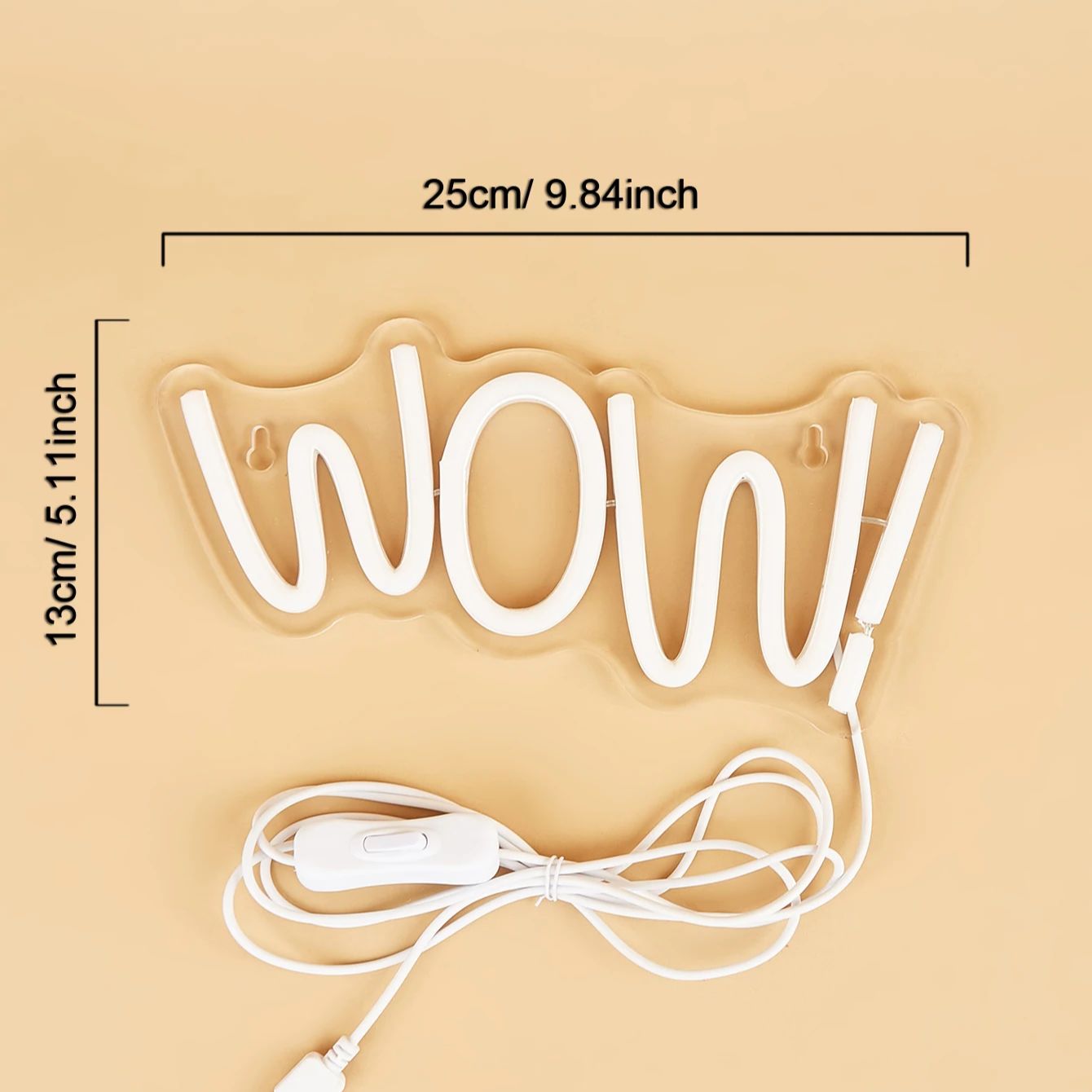 Chi-buy LED Neon WOW  USB Powe - Lighting Decor Wow review and price