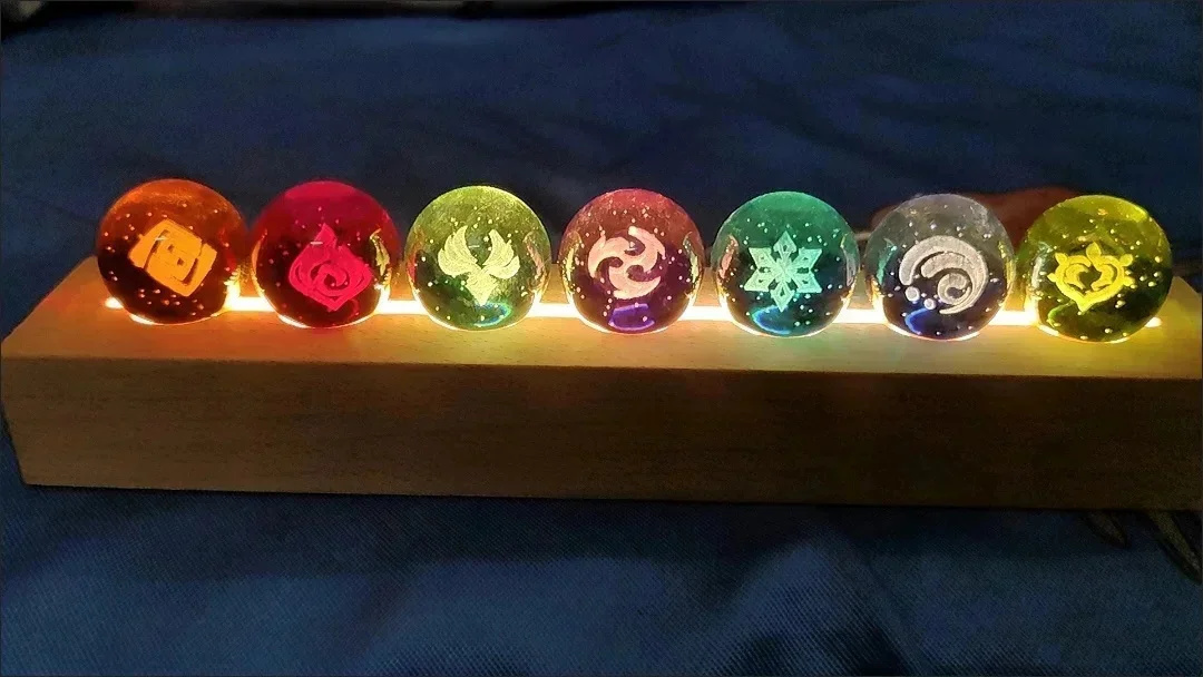 Game Crystal Ball Figure Night - Elements Lighting Decor review and price