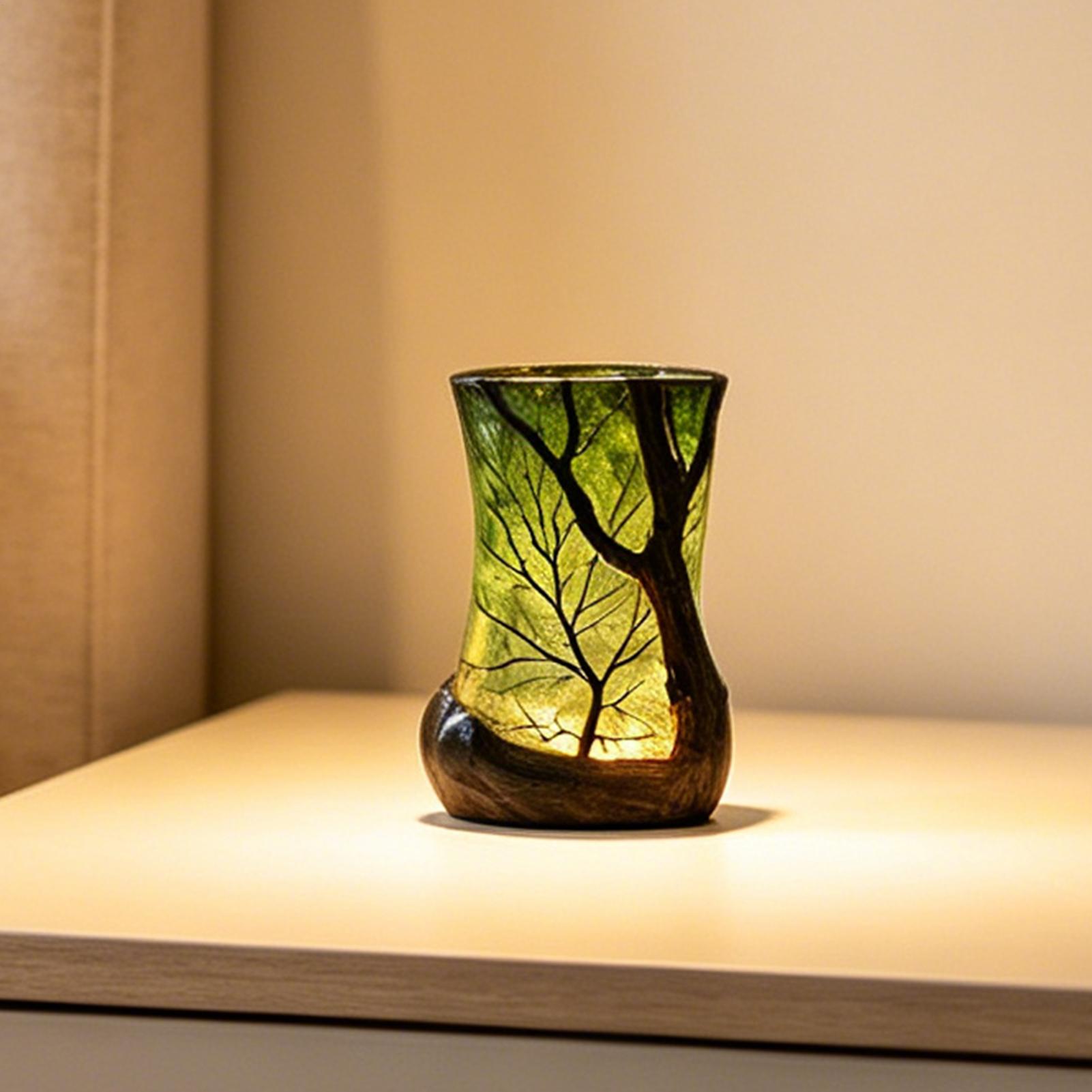 Bedside Table Lamp Forest Nigh - Lighting Decor Home review and price