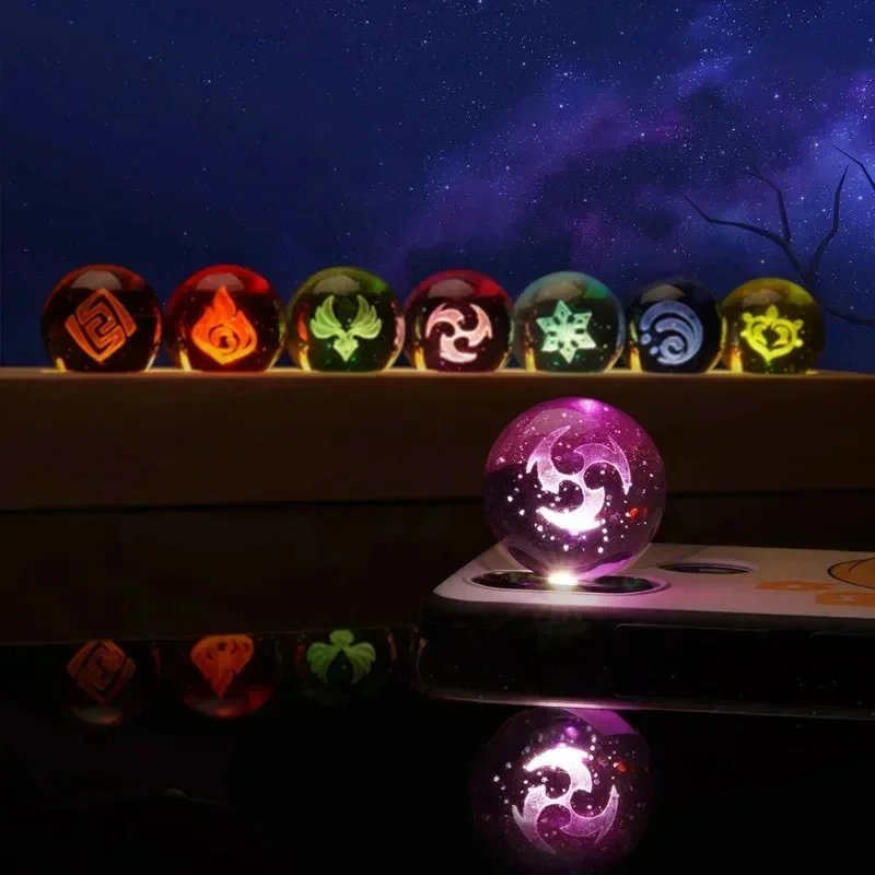 Game Genshin Impact Crystal Ba - Elements Lighting Decor review and price