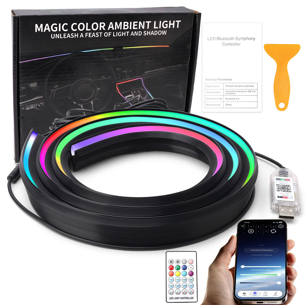140/150CM Car Interior Symphon - Lighting Bolt Decor review and price
