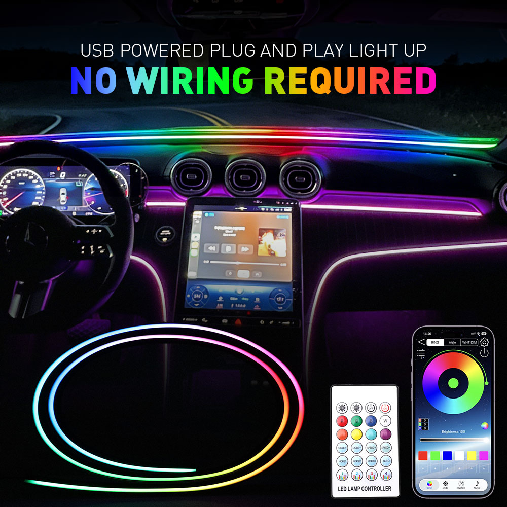 140/150CM Car Interior Symphon - Lighting Bolt Decor review and price