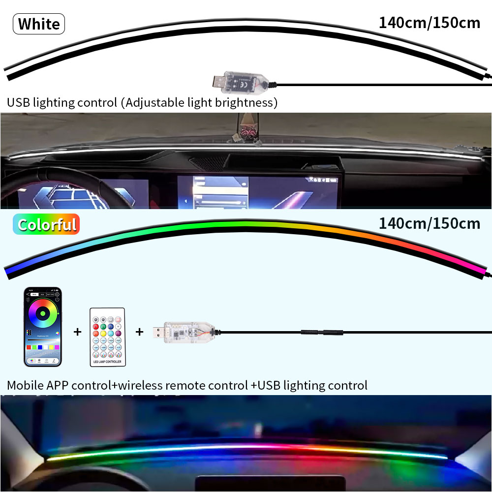 140/150CM Car Interior Symphon - Lighting Bolt Decor review and price
