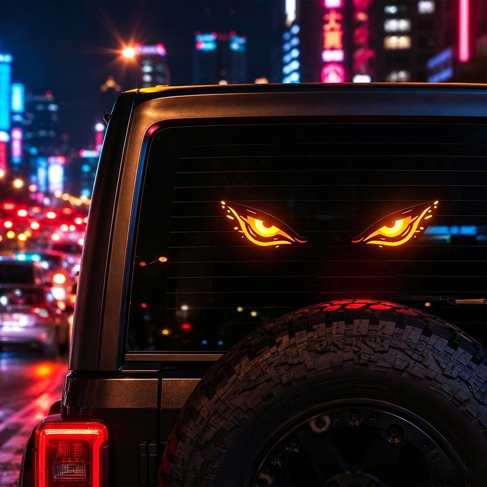 Demon Eye Car Neon Lights Sola - Lighting Decor Inc review and price