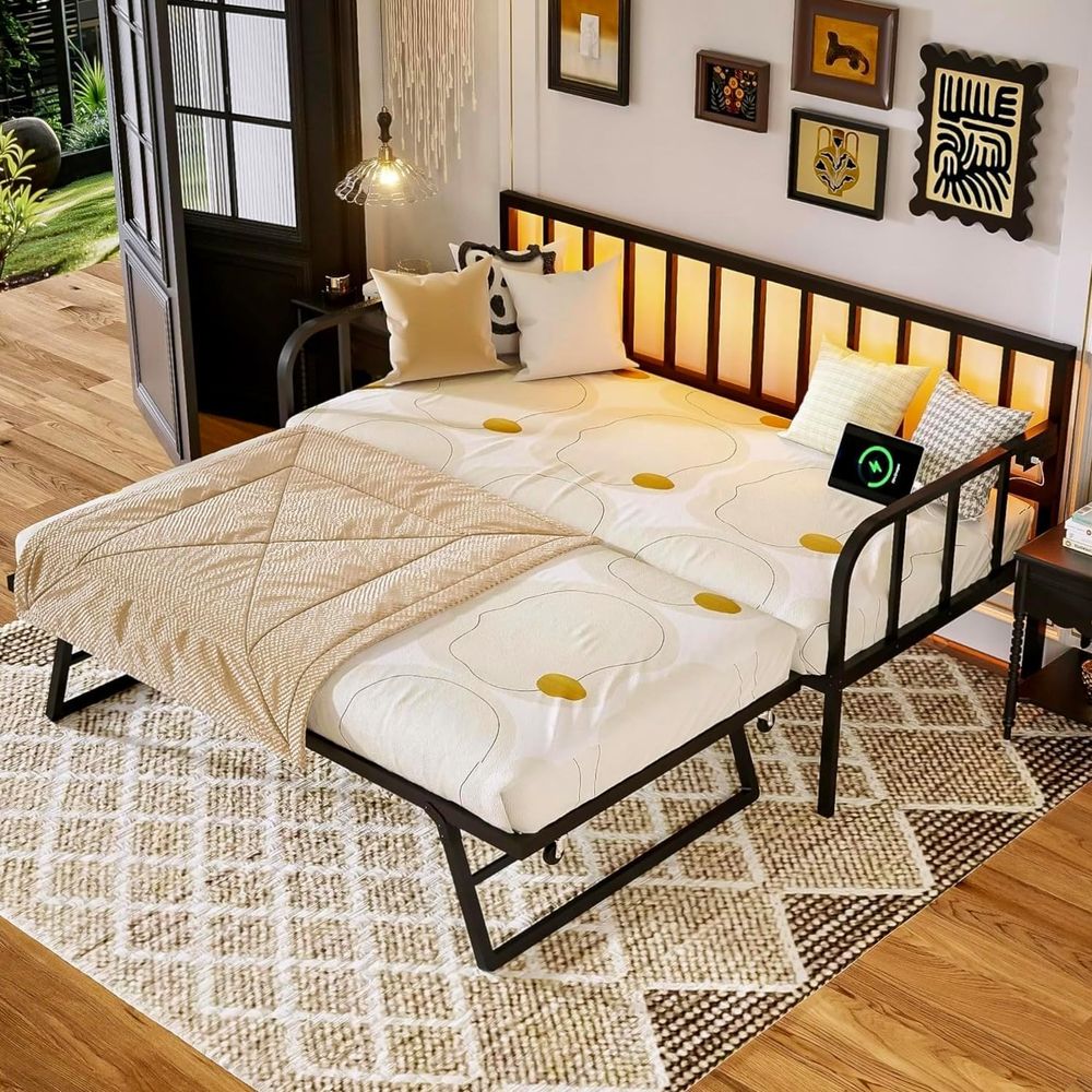 MU Daybed with Up Trundle, Twi - Furniture Lighting & Decor Magazine review and price