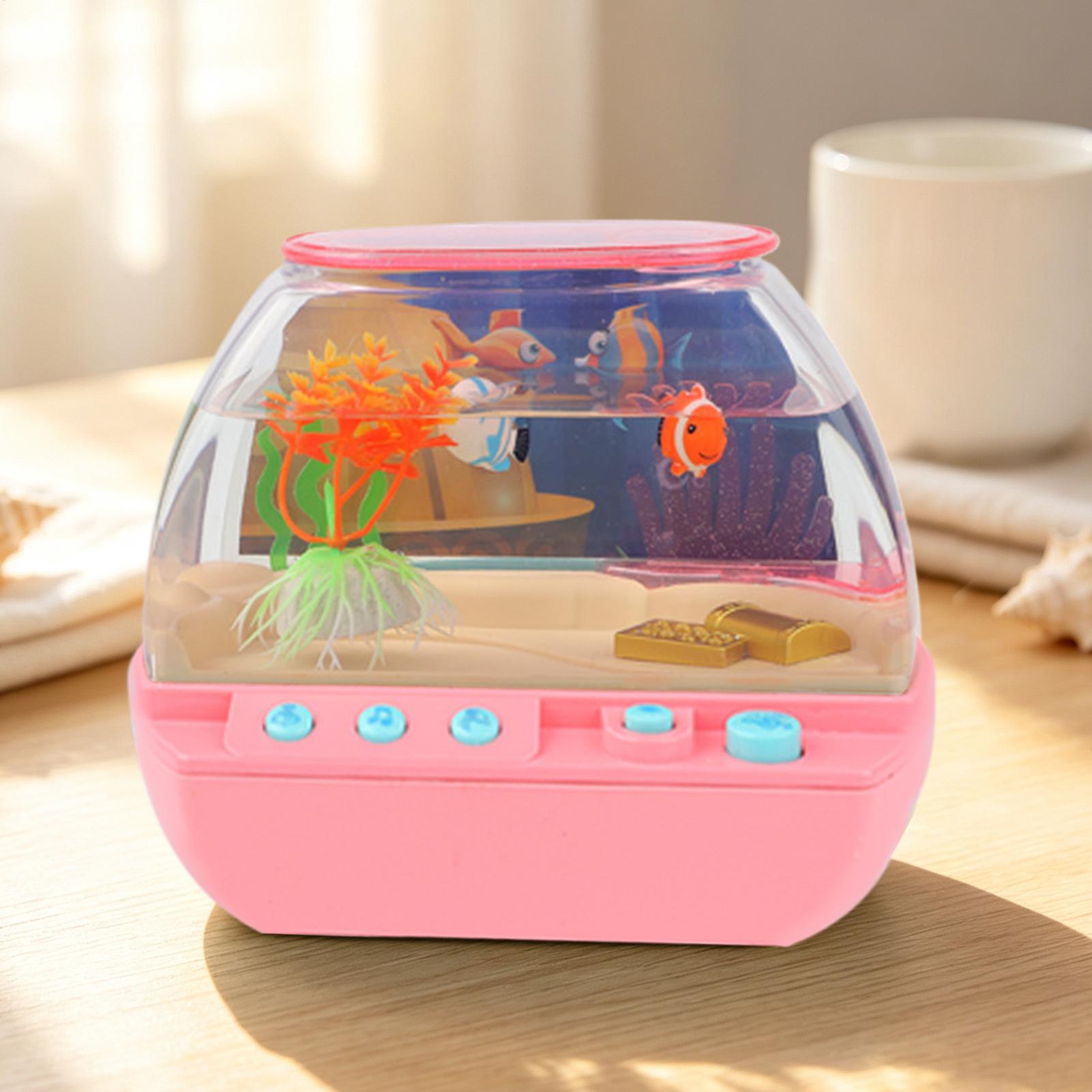 Toy Fish Tank Home Decoration  - Lighting Decor Home review and price