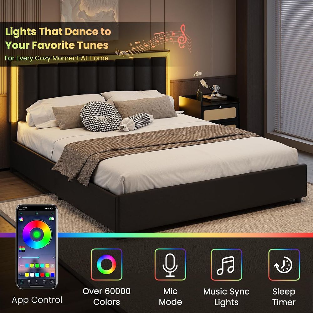 IMMERSTABLE Queen Size Bed e w - Furniture Lighting & Decor Magazine review and price