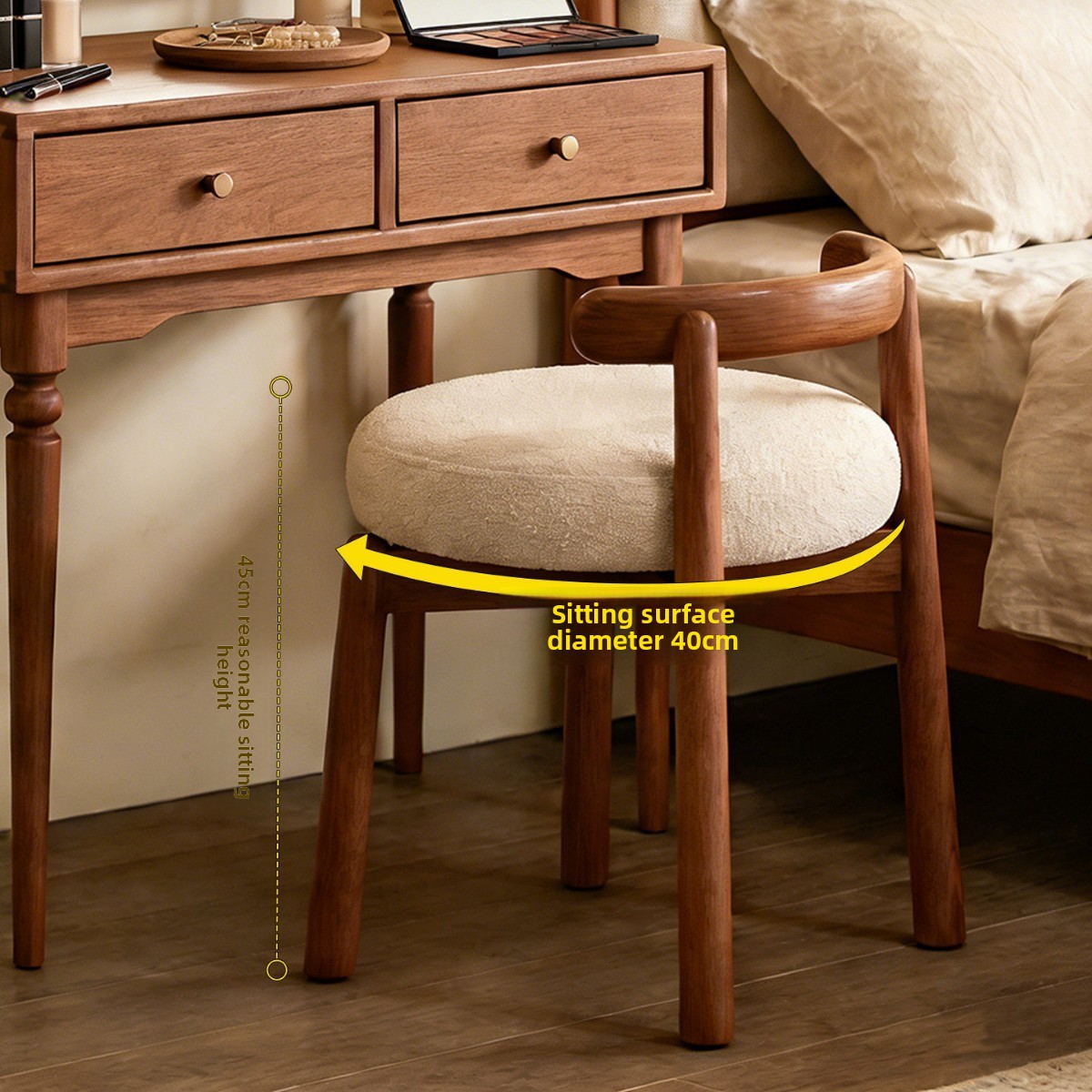 Simple solid wood rotating dre - Furniture Lighting & Decor Magazine review and price