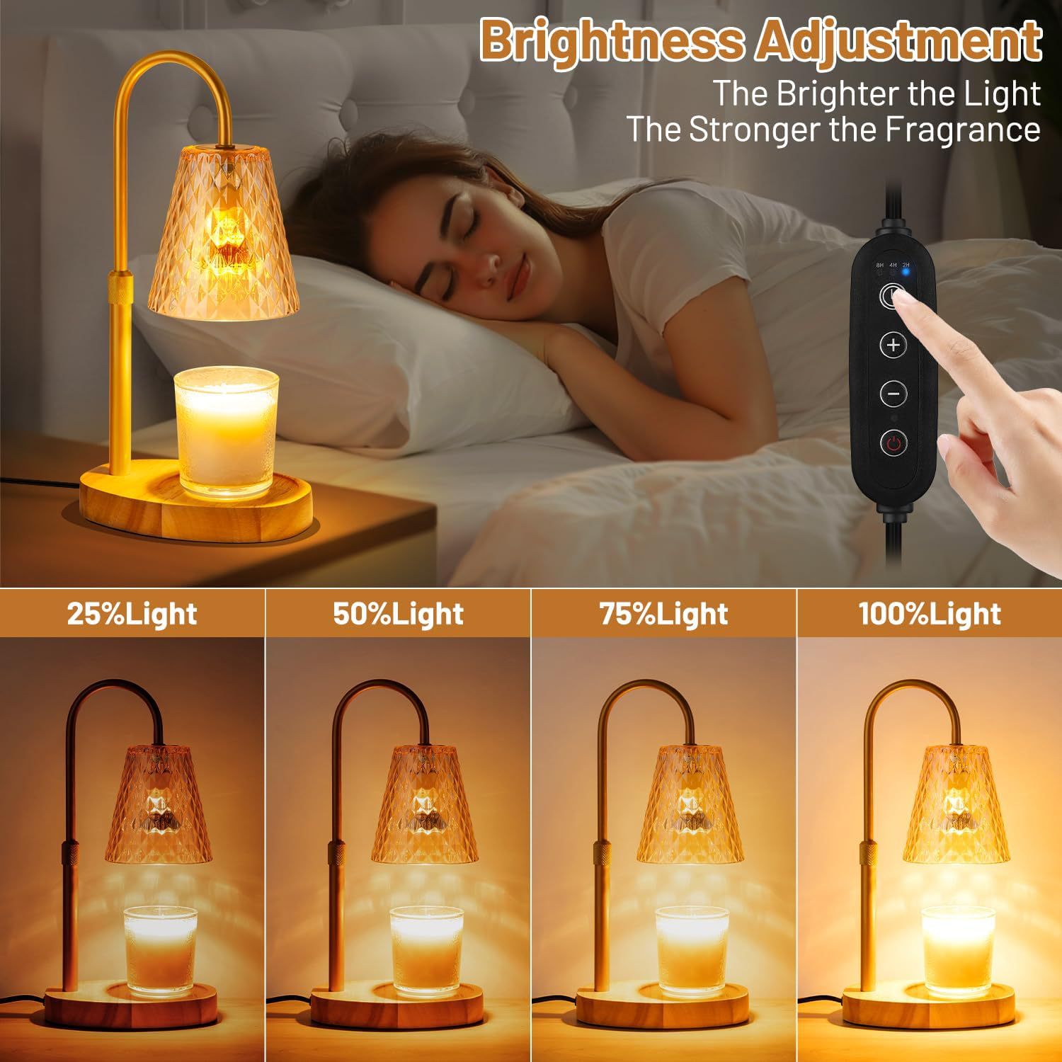 Flameless Wax Melt Warmer Lamp - Vintage Lighting Decor review and price
