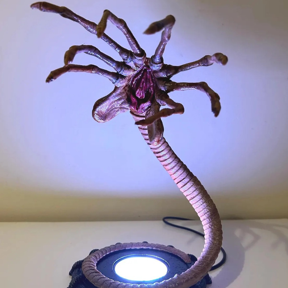 Alien Facehugger Lamp Nightlig - Lighting Decor Home review and price