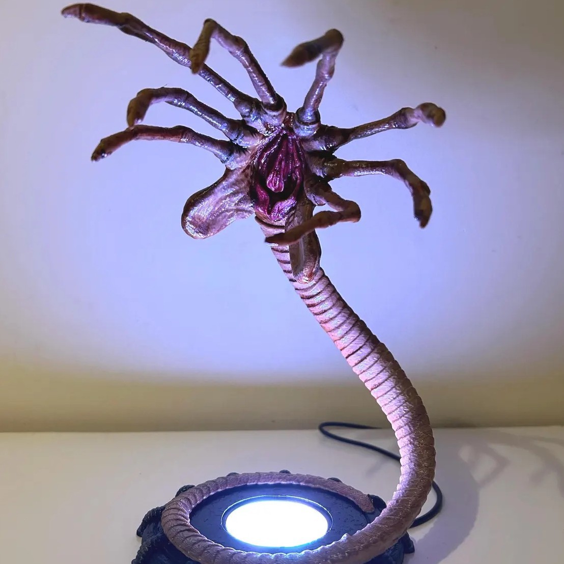 Alien Facehugger Lamp Nightlig - Lighting Decor Home review and price