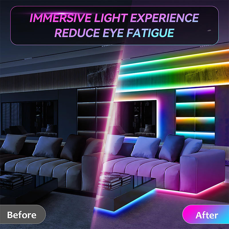 USB RGB LED Strip SMD3535 With - Lighting Bolt Decor review and price