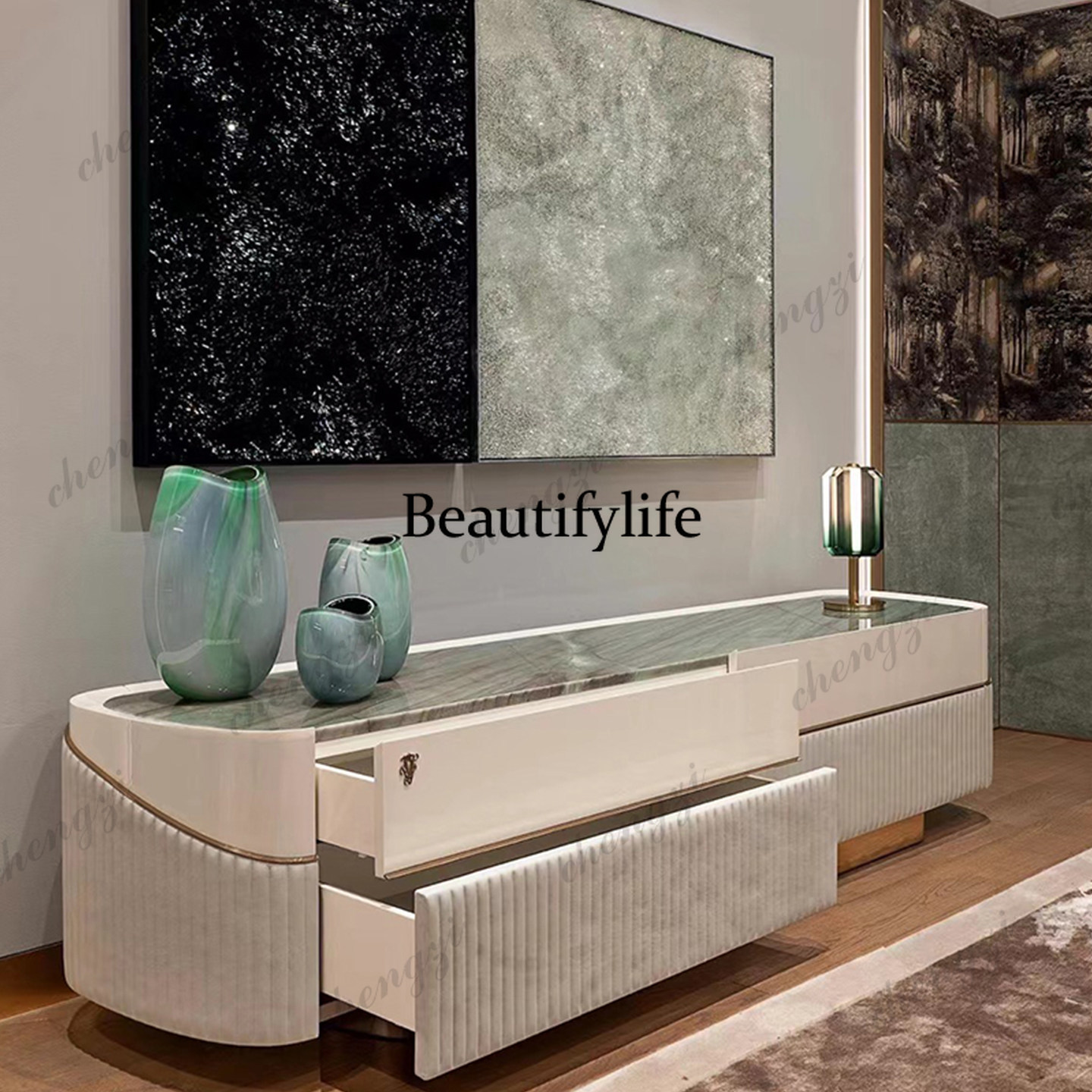 Light luxury designer natural  - Lighting & Home Decor Studio Photos review and price