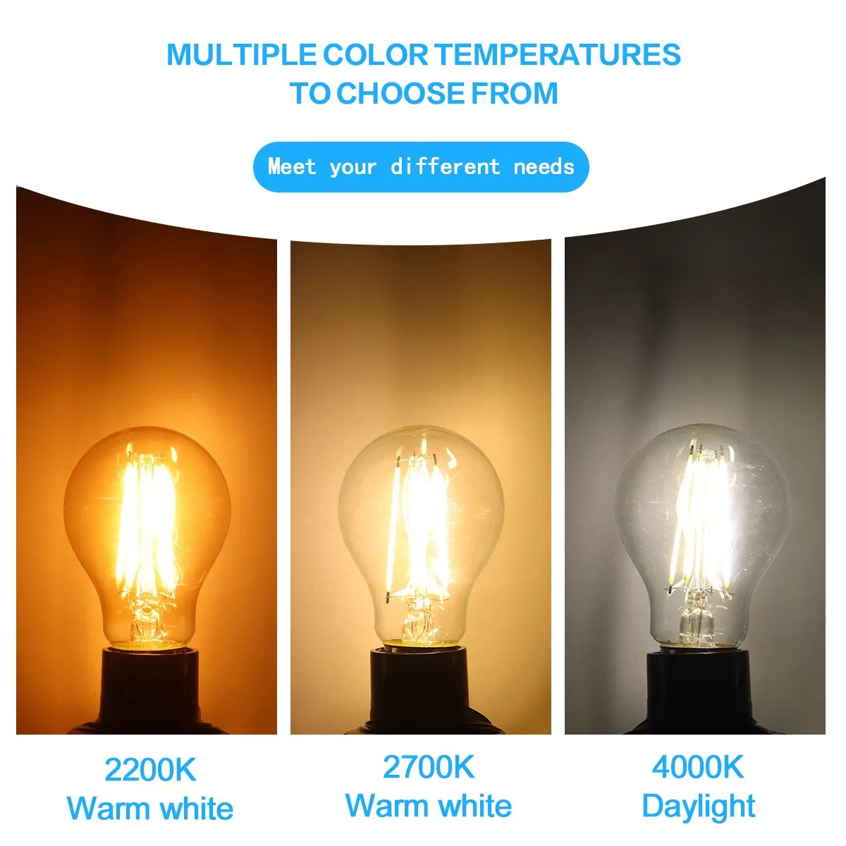 5PCS E27 E14 B22 Retro Edison  - Vintage Lighting Decor review and price