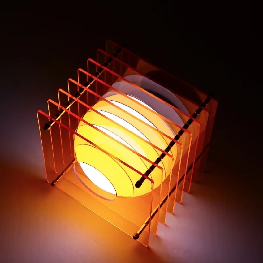DIY Moon Lamp Acrylic Thousand - Lighting Decor Home review and price