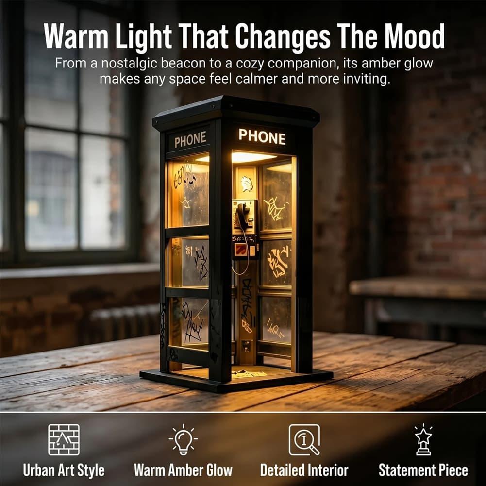 Vintage London Telephone Booth - Lighting Decor Home review and price