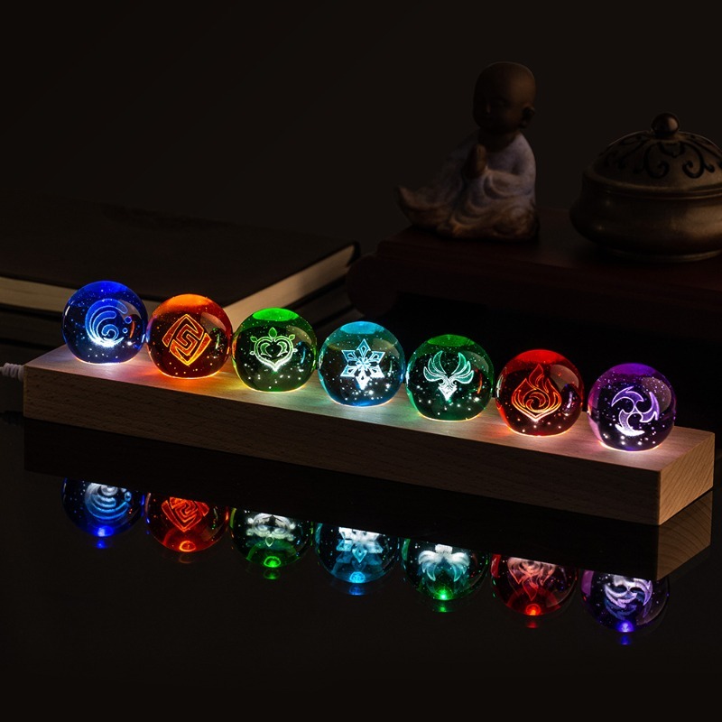2026 New Genshin Impact 6cm 4c - Elements Lighting Decor review and price