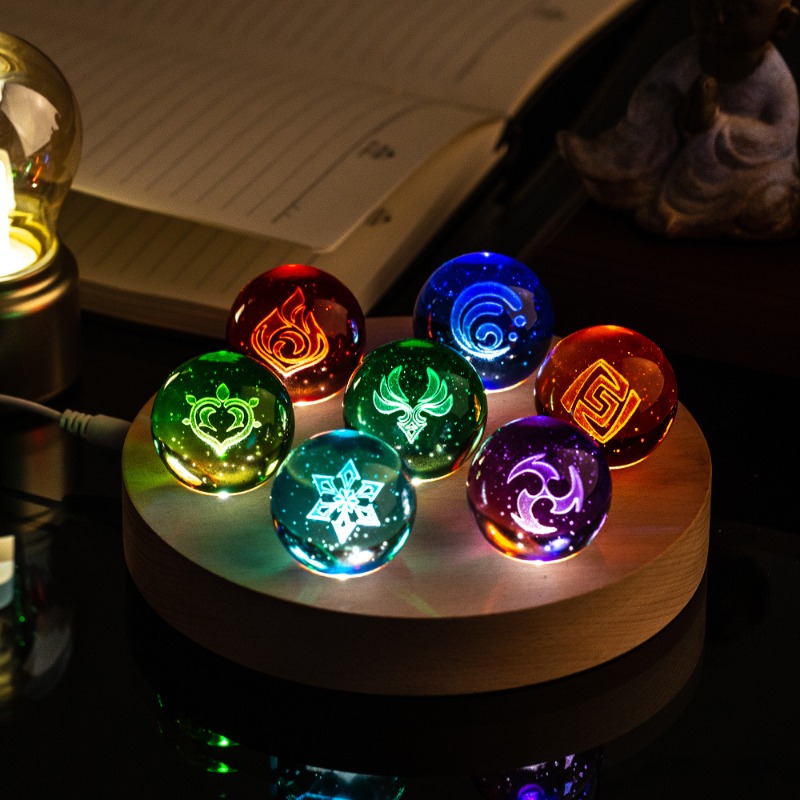 2026 New Genshin Impact 6cm 4c - Elements Lighting Decor review and price