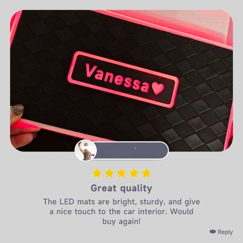 Universal Car LED Floor Mat Am - Decor Lighting Floor Lamps review and price
