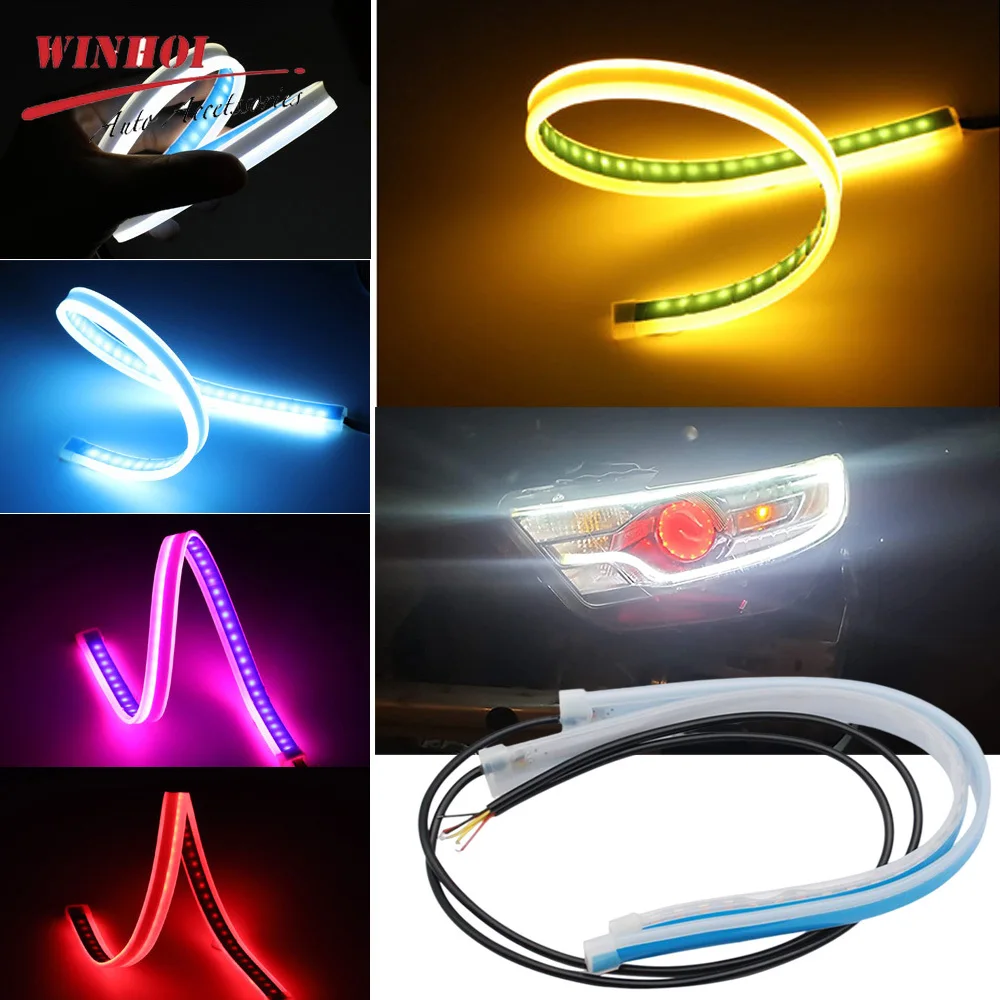2PCS Car LED DRL Daytime Runni - Lighting Bolt Decor review and price