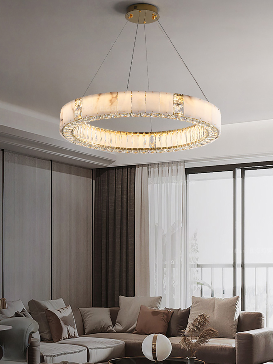Gold Black Modern LED Chandeli - Elements Lighting Decor review and price