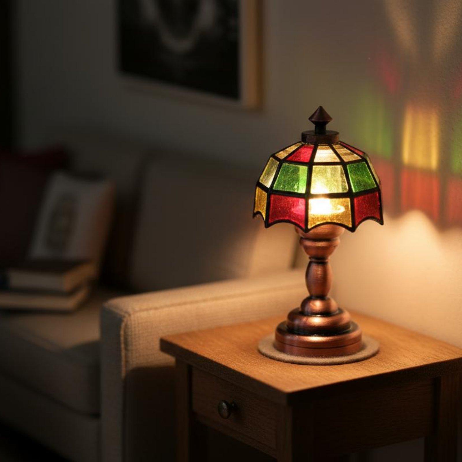 Miniature Lamp Vintage Alloy G - Vintage Lighting Decor review and price